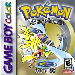 boite du jeu pokemon or silver sur nintendo game boy color